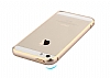 Totu Design iPhone SE / 5 / 5S Metal Round Bumper Gold Klf - Resim: 7