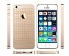Totu Design iPhone SE / 5 / 5S Noktal Metalik Ultra nce Gold Klf - Resim: 2