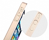 Totu Design iPhone SE / 5 / 5S Noktal Metalik Ultra nce Gold Klf - Resim: 4