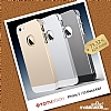 Totu Design iPhone SE / 5 / 5S Silver Metal Klf - Resim: 1