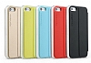 Totu Design iPhone SE / 5 / 5S Standl Pencereli Mavi Deri Klf - Resim: 2