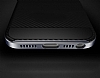 Totu Design iPhone SE / 5 / 5S Dark Silver Kenarl Siyah Karbon Silikon Klf - Resim: 2