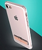 Totu Design Keen iPhone 7 Plus / 8 Plus Siyah Standl Silikon Klf - Resim: 1