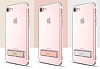 Totu Design Keen iPhone 7 / 8 Silver Standl Silikon Klf - Resim: 9