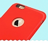Totu Design Magnet Force iPhone 6 / 6S Krmz Silikon Klf - Resim: 6
