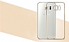 Totu Design Samsung Galaxy Note FE Dark Silver Kenarl effaf Silikon Klf - Resim: 1