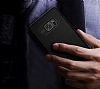 Totu Design Samsung Galaxy Note FE Dark Silver Kenarl Siyah Karbon Silikon Klf - Resim: 5