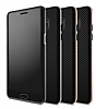 Totu Design Samsung Galaxy Note FE Dark Silver Kenarl Siyah Karbon Silikon Klf - Resim: 1