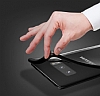 Totu Design Samsung Galaxy Note 8 Kamera Korumal Silikon Kenarl Siyah Rubber Klf - Resim: 8