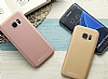 Totu Design Samsung Galaxy S7 edge Dark Silver Sert Rubber Klf - Resim: 6