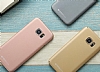 Totu Design Samsung Galaxy S7 edge Gold Sert Rubber Klf - Resim: 7