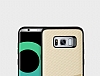 Totu Design Samsung Galaxy S8 Kartlkl Gold Rubber Klf - Resim: 4