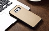 Totu Design Samsung Galaxy S8 nce Yan Kapakl Gold Deri Klf - Resim: 8