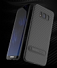 Totu Design Samsung Galaxy S8 Standl Karbon Gold Rubber Klf - Resim: 7