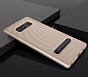 Totu Design Slim Series Samsung Galaxy Note 8 Standl Karbon Gold Silikon Klf - Resim: 8