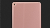 Totu Design Smart Air Series iPad Pro 9.7 Standl Smart Cover Gold Deri Klf - Resim: 7