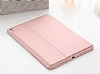 Totu Design Smart Air Series iPad Pro 9.7 Standl Smart Cover Gold Deri Klf - Resim: 10