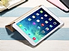 Totu Design Smart Air Series iPad Pro 9.7 Standl Smart Cover Siyah Deri Klf - Resim: 10