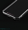 Totu Design Soft Series iPhone 7 Plus / 8 Plus effaf Siyah Silikon Klf - Resim: 3