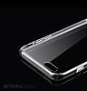 Totu Design Soft Series iPhone 7 Plus / 8 Plus effaf Siyah Silikon Klf - Resim: 1