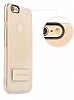 Totu Design Tpu Metal iPhone 6 / 6S Silver Standl effaf Silikon Klf - Resim: 5