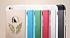 Totu Design Wing iPhone 6 Plus / 6S Plus Tal Metal Silver Klf - Resim: 1