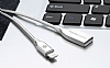 Totu Design Zinc Alloy Lightning Silver Metal Data Kablosu 1m - Resim: 4