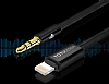 Totu Design Lightning 3.5mm Gold Aux Kablo 1m - Resim: 4