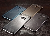 Totu Design Breeze Samsung i9800 Galaxy S6 Silver Rubber Klf - Resim: 9