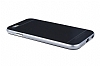 Totu Design Evoque iPhone 6 Plus / 6S Plus Silver Metal Kenarl Siyah Silikon Klf - Resim: 6