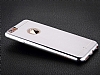 TotuDesign Frosted iPhone 6 / 6S Ultra nce Metalik Silver Silikon Klf - Resim: 1