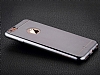 TotuDesign Frosted iPhone 6 Plus / 6S Plus Ultra nce Metalik Dark Silver Silikon Klf - Resim: 1