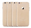 Totu Design iPhone 6 / 6S Rose Gold Metal Tulu Kamera Korumal Kristal Klf - Resim: 1