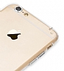 Totu Design iPhone 6 / 6S Rose Gold Metal Tulu Kamera Korumal Kristal Klf - Resim: 3