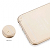 Totu Design iPhone 6 / 6S Rose Gold Metal Tulu Kamera Korumal Kristal Klf - Resim: 5