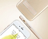 Totu Design iPhone 6 / 6S Standl Alminyum Dark Silver Klf - Resim: 1