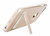 Totu Design iPhone 6 / 6S Standl Alminyum Dark Silver Klf - Resim: 8