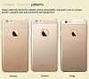 Totu Design iPhone 6 / 6S Golden Serisi King Gold Rubber Klf - Resim: 2
