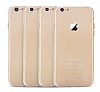 Totu Design iPhone 6 Plus / 6S Plus Rose Gold Metal Tulu Kamera Korumal Kristal Klf - Resim: 5