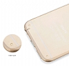 Totu Design iPhone 6 Plus / 6S Plus Rose Gold Metal Tulu Kamera Korumal Kristal Klf - Resim: 1