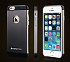Totu Design Knight iPhone 6 Plus / 6S Plus Metal Siyah Klf - Resim: 2