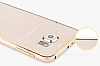 Totu Design Mellow Samsung i9800 Galaxy S6 Bumper ereve Gold Klf - Resim: 6