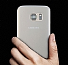 TotuDesign Samsung Galaxy S7 Edge Ultra nce effaf Beyaz Rubber Klf - Resim: 2