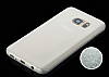 TotuDesign Samsung Galaxy S7 Ultra nce effaf Beyaz Rubber Klf - Resim: 2