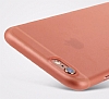 Totu Design Zero Series iPhone 6 / 6S Ultra nce Rose Gold Rubber Klf - Resim: 6