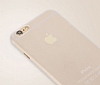 TotuDesign Zero Series iPhone 6 / 6S Ultra nce effaf Beyaz Rubber Klf - Resim: 8