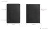 Trexta iPad Mini Ritto Standl Kapakl Siyah Deri Klf - Resim: 3