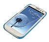 Trexta Samsung Galaxy S3 / S3 Neo Pure Mavi Sert Rubber Klf - Resim: 2