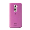 TTEC LG G2 Ultra nce Pembe Rubber Klf - Resim: 1
