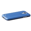 TTEC Samsung i9500 Galaxy S4 Ultra nce Mavi Rubber Klf - Resim: 1